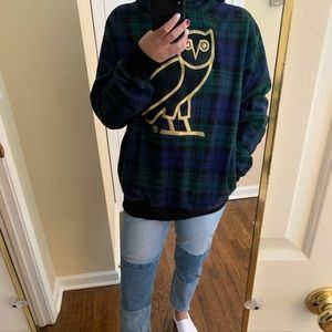 OVO | Sweaters | Ovo Plaid Hoodie 
